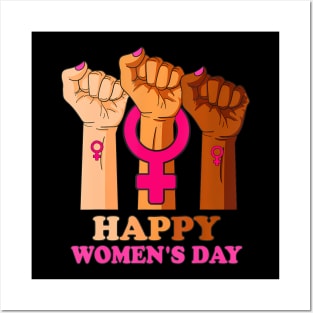 International Womens Day Happy Womens Day 8 March Womens Posters and Art